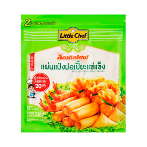 pdc_ลิตเติลเชฟ แผ่นแป้งห่อปอเปี๊ยะแช่แข็ง 330 ก.