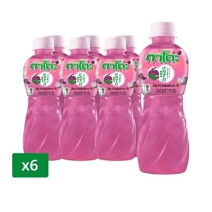 pdc_กาโตะ น้ำองุ่น 25% ผสมวุ้นมะพร้าว 250 มล. แพ็ค 6