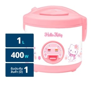 pdc_คาชิวา x เฮลโลคิตตี้ หม้อหุงข้าวไฟฟ้า 400 วัตต์ รุ่น RC-112 ขนาด 1 ล.