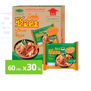 pdc_ซือดะ บะหมี่กึ่งสำเร็จรูป รสต้มโคล้ง 60 ก. แพ็ค 30