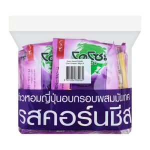 pdc_โดโซะ ข้าวหอมญี่ปุ่นอบกรอบผสมมันเทศอบกรอบ รสคอร์นชีส 56 ก. แพ็ค 6
