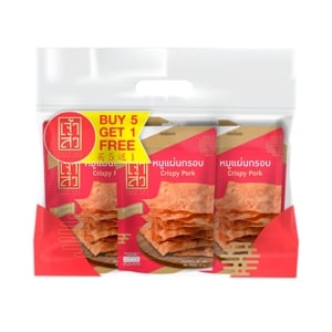 pdc_เจ้าสัว หมูแผ่นกรอบ แพ็ค 6 ชิ้น