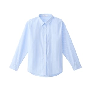 pdc_เบสิโค เสื้อเชิ้ตผู้หญิง สีฟ้า