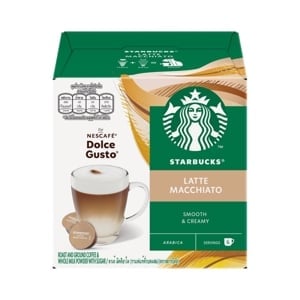 pdc_เนสกาแฟ ดอลเช่ กุสโต้ สตาร์บัคส์ ลาเต้ มัคคิอาโต 12 แคปซูล 129 ก.