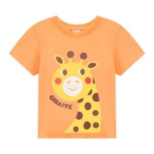 pdc_เบสิโค เสื้อ สำหรับเด็กผู้ชาย รุ่น BKAS2510TB05 สีส้ม