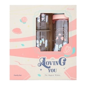 pdc_โอเชี่ยน ชุดเหยือกน้ำและแก้วน้ำ Loving You 5 ใบ