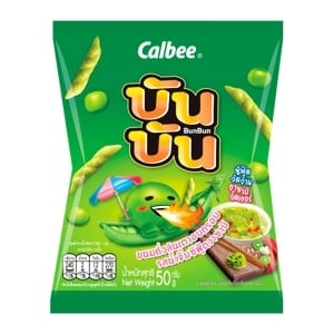 pdc_บันบัน ถั่วลันเตาอบกรอบ รสน้ำจิ้มซีฟู้ดวาซาบิ 50 ก.