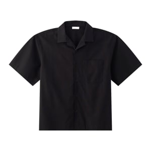 pdc_เบสิโค เสื้อเชิ้ตแขนสั้นสำหรับผู้ชาย รุ่น FSUE26Q1YM001 สีดำ