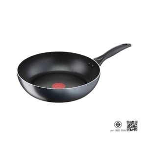 pdc_ทีฟาล์ว กระทะทรงลึก Cook & Clean รุ่น B2250495 สีดำ 24 ซม.