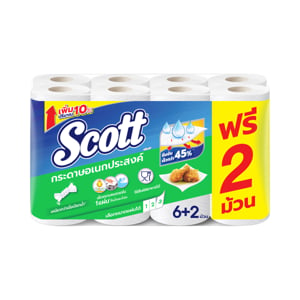 pdc_สก๊อตต์ พิกอะไซส์ กระดาษอเนกประสงค์ แพ็ค 6 ม้วน