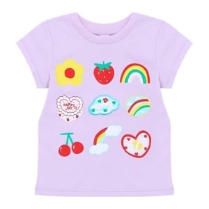 pdc_เบสิโค เสื้อสำหรับเด็กหญิง รุ่น BKAS2405TG03 สีม่วง