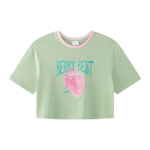pdc_เบสิโค เสื้อยืดผู้หญิง รุ่น FASL25Q1LC0012 สีเขียว