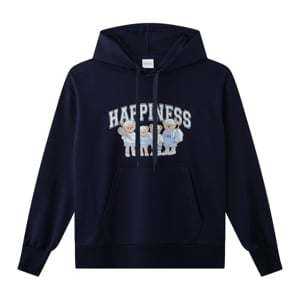pdc_เบสิโค เสื้อฮู้ดดี้แฟมิลี่ สำหรับผู้หญิง รุ่น FASL25Q4LC001 สีน้ำเงิน