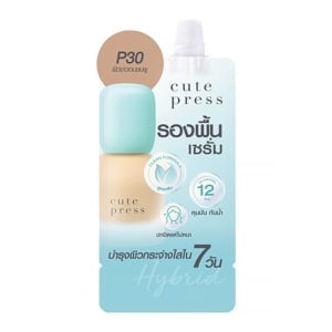 pdc_คิวท์เพรส ไฮบริด ไบรท์เทนนิ่ง ฟาวเดชั่น SPF 50 PA++++ - P30 ผิวขาวอมชมพู 5 มล.