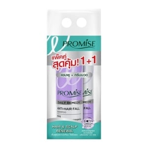 pdc_พรอมิส เดลี่ แอนตี้ แฮร์ฟอล แชมพู 400 มล. + ครีมนวด 400 มล.
