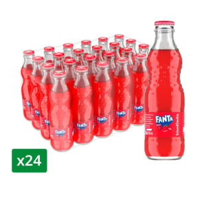pdc_แฟนต้า น้ำอัดลม น้ำแดง 250 มล. x 24 ชิ้น