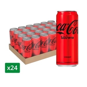 pdc_โค้ก น้ำอัดลม สูตรไม่มีน้ำตาล 325 มล. x 24 ชิ้น