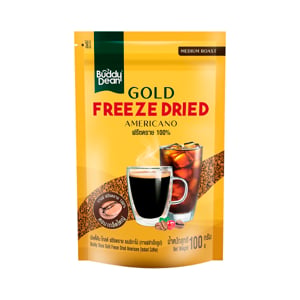 pdc_บัดดี้ดีน โกลด์ ฟรีซดราย อเมริกาโน่ กาแฟสำเร็จรูป 100 ก.