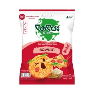 pdc_โดโซะ ข้าวหอมญี่ปุ่นอบกรอบ รสพิซซา 60 ก.