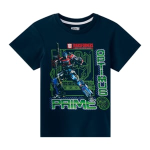 pdc_ทรานส์ฟอร์มเมอร์ส เสื้อยืดเด็กชาย รุ่น BMAR2505LB008 สีกรมท่า