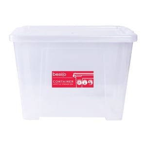 pdc_เบสิโค กล่องคอนเทนเนอร์ รุ่น 6652 สีใส 24 ล.