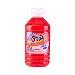 pdc_โทมิ น้ำยาถูพื้น กลิ่นโตเกียวสึบากิ สีแดง 5 ล.