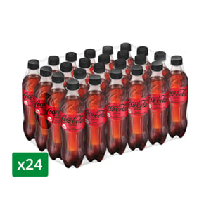 pdc_โค้ก น้ำอัดลม สูตรไม่มีน้ำตาล 500 มล. x 24 ชิ้น