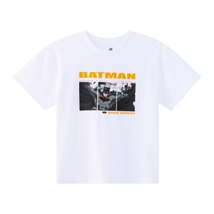 pdc_แบทแมน เสื้อยืดเด็กชาย รุ่น FMAR2505LB032 สีขาว