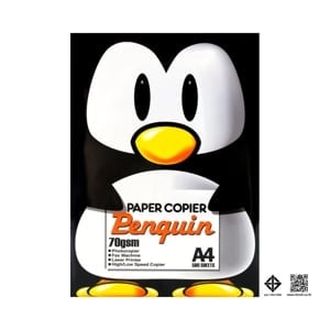 pdc_เพนกวิน กระดาษถ่ายเอกสาร ขนาด A4 70 แกรม 500 แผ่น