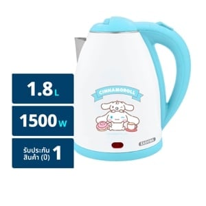 pdc_คาชิวา x ซินามอโรล กาต้มน้ำไฟฟ้า 1500 วัตต์ รุ่น PCK-171 ขนาด 1.8 ล.