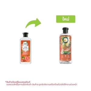 pdc_เฮอร์บัล เอสเซนส์ แชมพู สูตรวอลุ่ม ไวท์เกรปฟรุตแอนด์โมซ่ามิ้นท์ 400 มล.