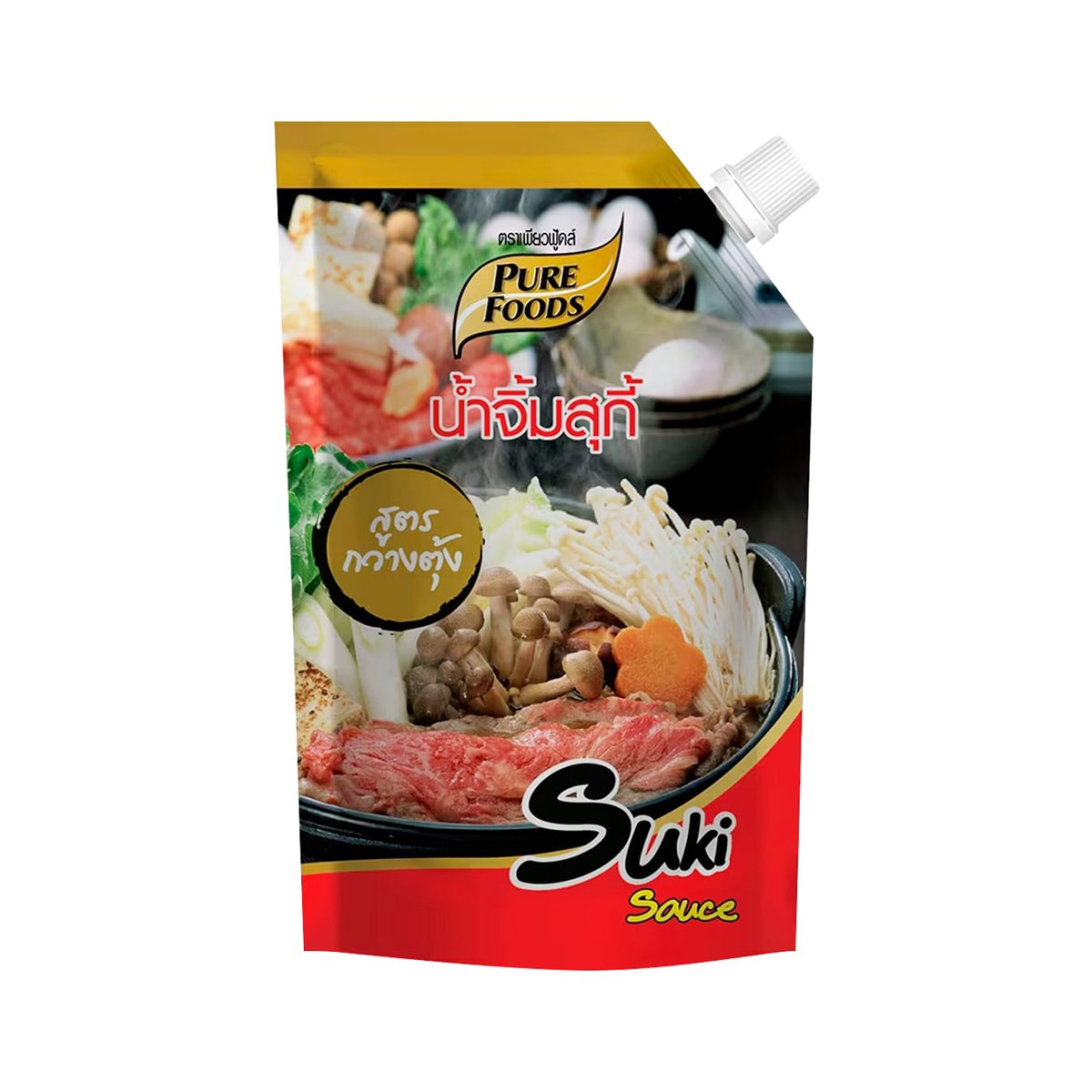 pdc_เพียวฟู้ดส์ น้ำจิ้มสุกี้ สูตรกวางตุ้ง 500 ก.