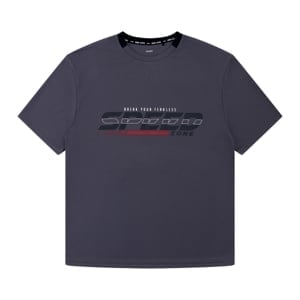 pdc_เบสิโค เสื้อยืดแขนสั้นพิมพ์ลายตัดต่อคอ สำหรับผู้ชาย รุ่น FPNT24Q2MS002