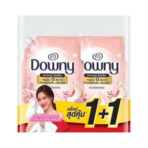 pdc_ดาวน์นี่ น้ำยาปรับผ้านุ่มสูตรเข้มข้น กลิ่นหอมแอปเปิ้ลเฟรช 1 ล. x 2 ชิ้น