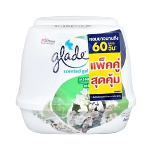 pdc_เกลด เซ็นท์เต็ด เจลหอมปรับอากาศ กลิ่นมะลิ 180 ก. แพ็คคู่