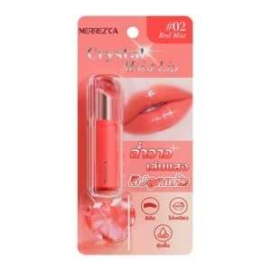 pdc_เมอร์เรซกา คริสตัล มอยซ์ลิป 3.6 ก. สี 02 Red Mist
