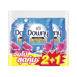 pdc_ดาวน์นี่ น้ำยาปรับผ้านุ่มสูตรเข้มข้นพิเศษ ทริปเปิ้ล แอคชั่น กลิ่นซันไรส์เฟรช 950 มล. แพ็ค 2+1