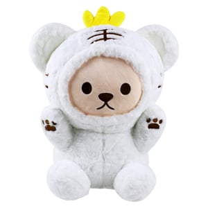 pdc_ฮันนี่ ตุ๊กตาฮู้ดดี้แบร์ 17 นิ้ว สีขาว