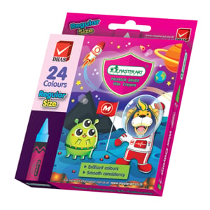 pdc_มาสเตอร์อาร์ต สีเทียนขนาดกลาง 24 สี