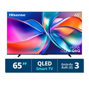 pdc_ไฮเซ่นส์ สมาร์ททีวี QLED 4K VIDAA รุ่น 65Q6Q ขนาด 65 นิ้ว สีดำ