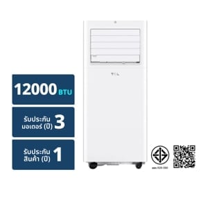 pdc_ทีซีแอล แอร์เคลื่อนที่ รุ่น TAC-12CPA/PSL ขนาด 12,000BTU สีขาว
