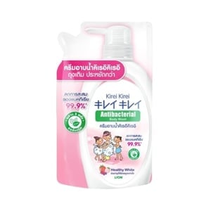 pdc_คิเรอิคิเรอิ ครีมอาบน้ำ แอนตี้แบคทีเรีย สูตรเฮลตี้ ไวท์ ชนิดถุงเติม 400 มล.