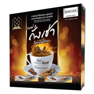 pdc_แม็กซ์ทีฟ กาแฟปรุงสำเร็จชนิดผงผสมถั่งเช่าและวิตามินพรีมิกซ์ 16 ก. แพ็ค 24 ซอง