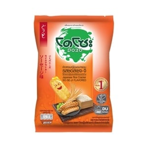 pdc_โดโซะ ข้าวหอมญี่ปุ่นอบกรอบ รสซอสเซจ-จิ 56 ก.