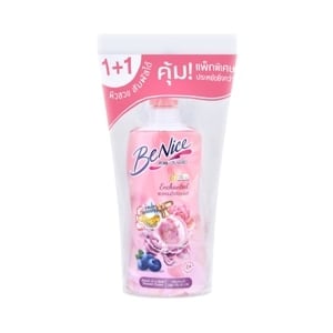 pdc_บีไนซ์ ครีมอาบน้ำ สูตรบลูม อิน อะ บาธ 400 มล. แพ็ค 1+1