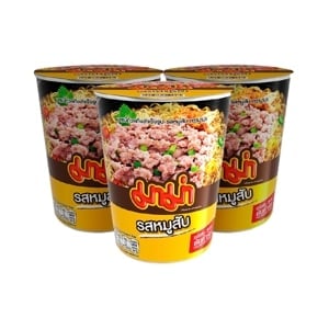 pdc_มาม่าคัพ บะหมี่กึ่งสำเร็จรูป รสหมูสับ 60 ก. แพ็ค 3