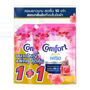 pdc_คอมฟอร์ท อัลตร้า ผลิตภัณฑ์ปรับผ้านุ่ม สีชมพู 1050 มล. แพ็คคู่