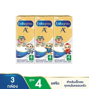 pdc_เอนฟาโกร เอพลัส นมยูเอชที สูตร 4 สำหรับเด็กอายุ 1 ปีขึ้นไปและทุกคนในครอบครัว รสจืด 180 มล. แพ็ค 3