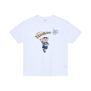 pdc_เบสิโค เสื้อยืดผู้ชาย สีขาว