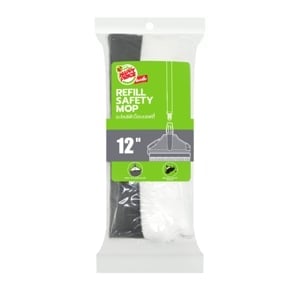 pdc_บิ๊กซี แฮปปี้ ไพรซ์ อะไหล่ม็อบเซฟตี้ 12 นิ้ว สีขาว-เทา